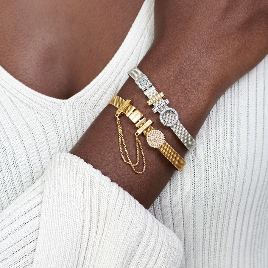 Circle of Pavé Clip Charm