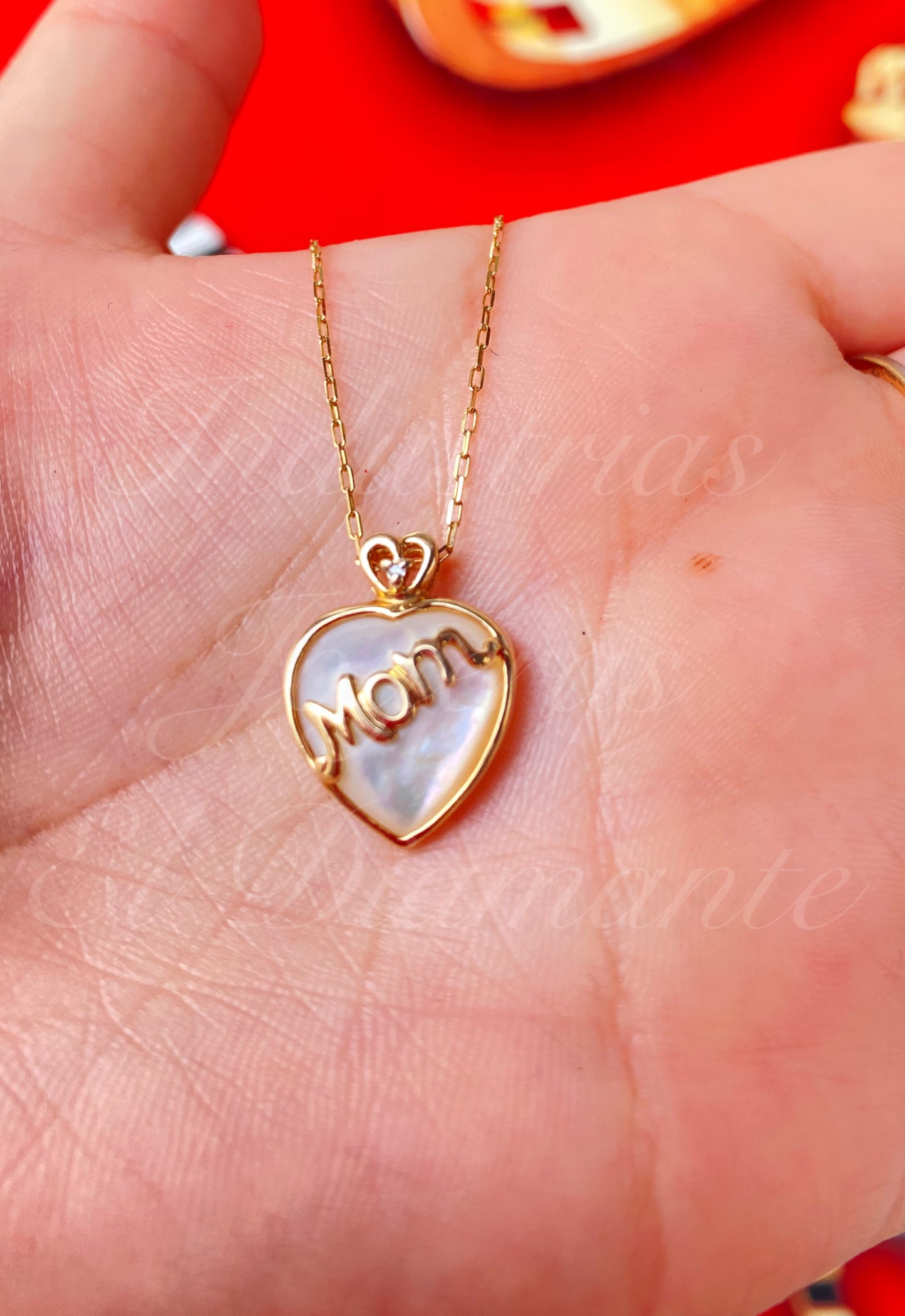 Dijes y Cadena oro 10k