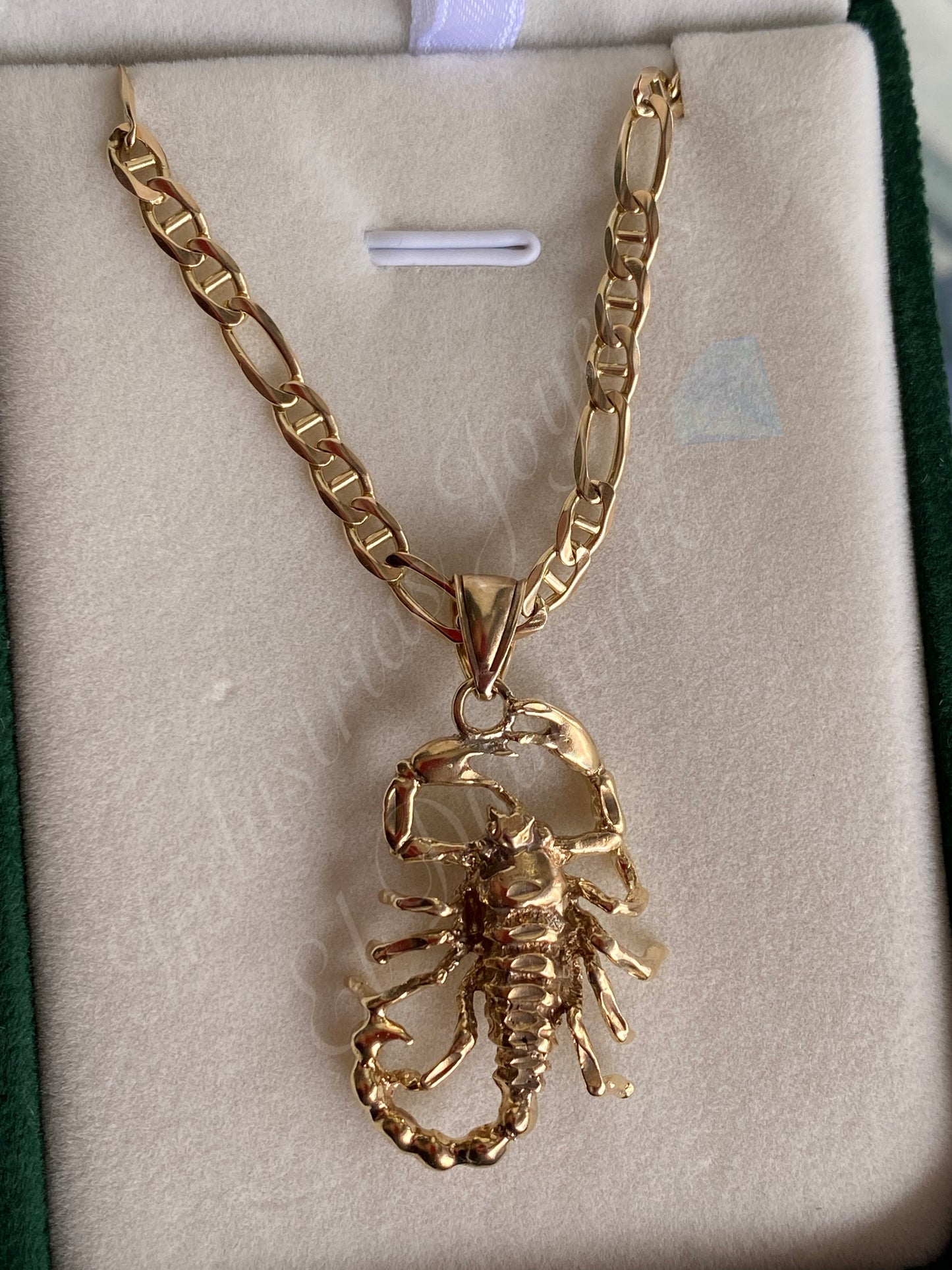 Dije y Cadena Oro 14K