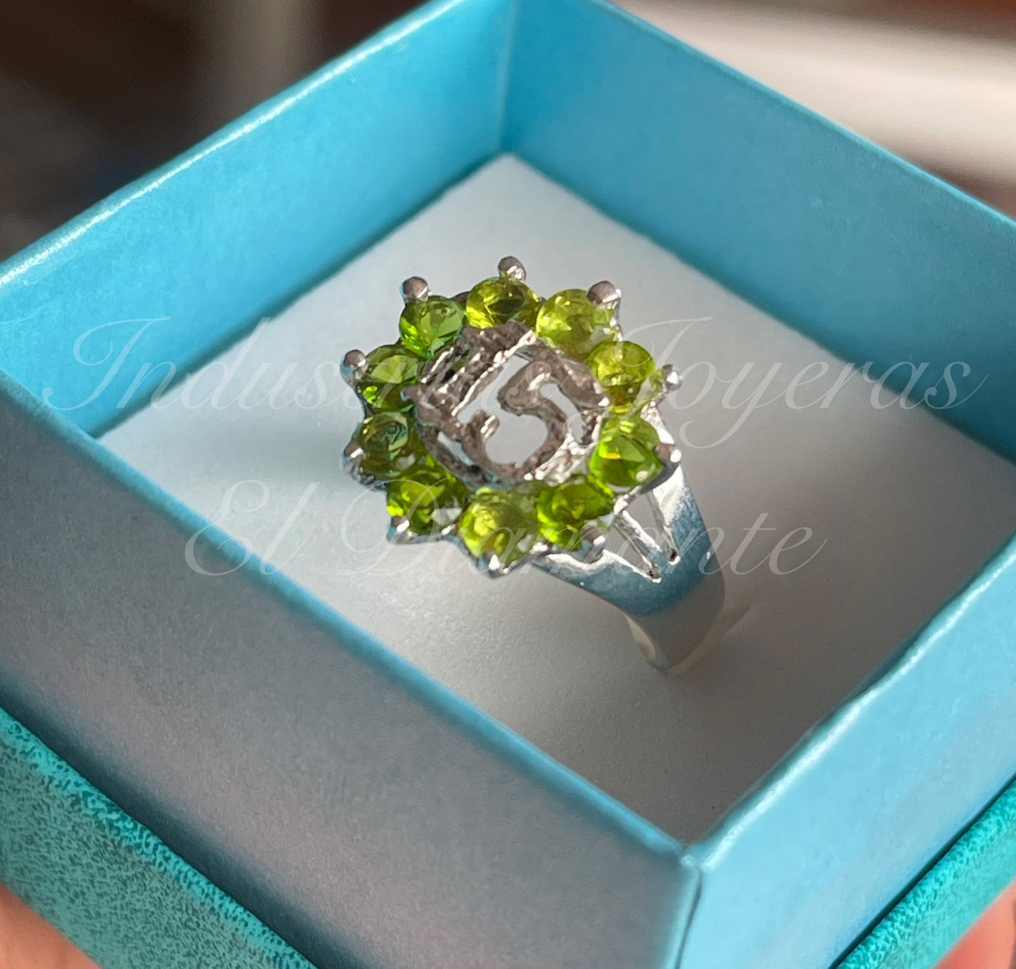 Anillo de 15 Años en plata