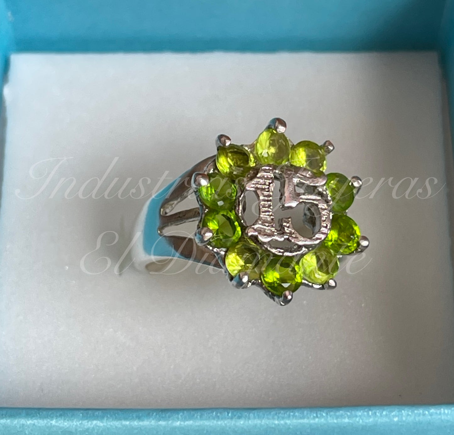 Anillo de 15 Años en plata