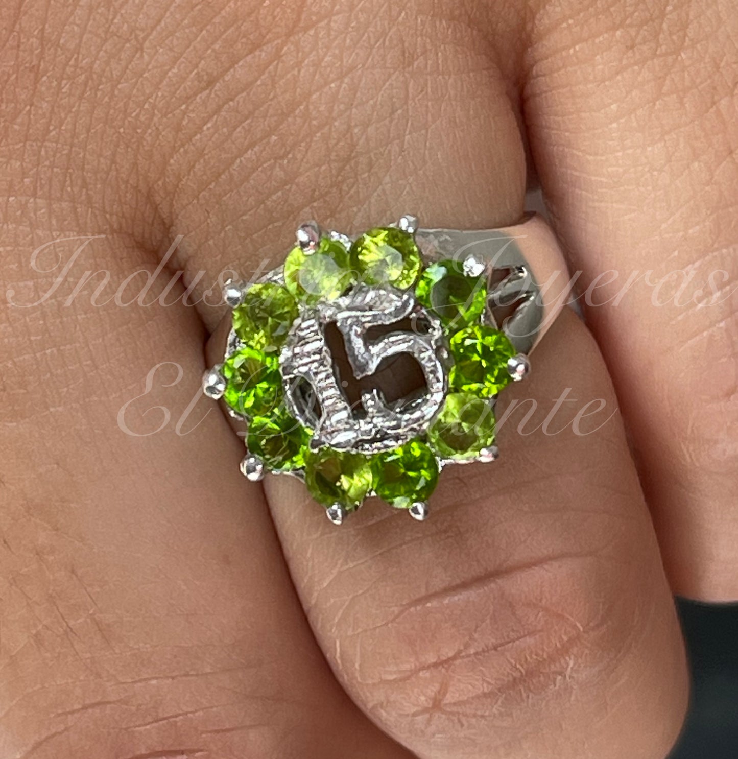 Anillo de 15 Años en plata