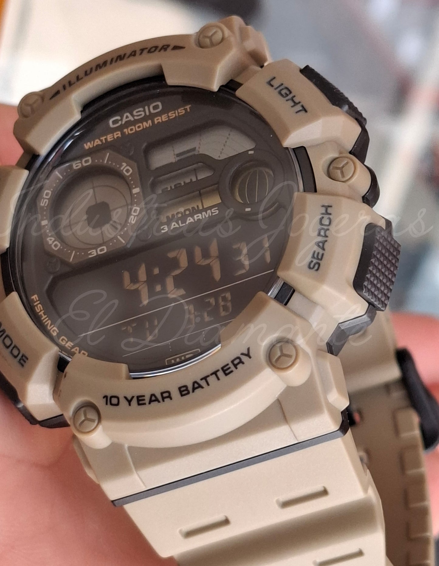 Reloj Casio para hombre. Cod. WS-1500H-5BVDF