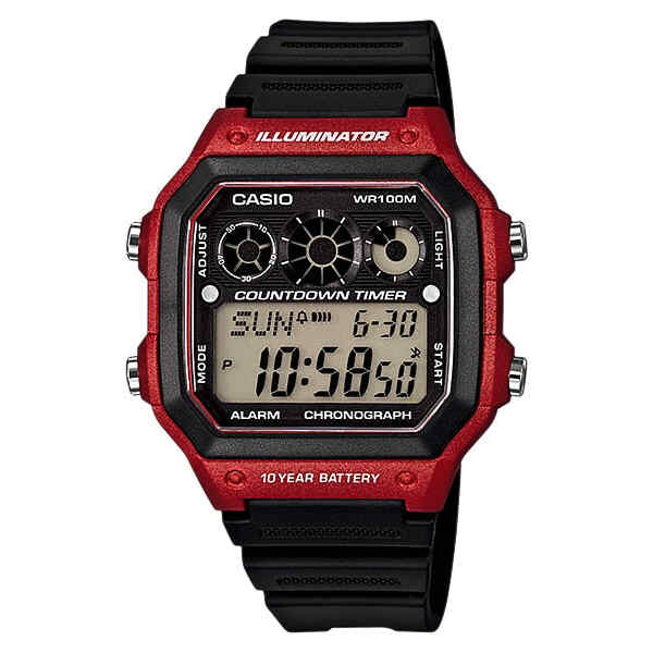 AE-1300WH-4AV Reloj Casio para Caballero, Illuminator