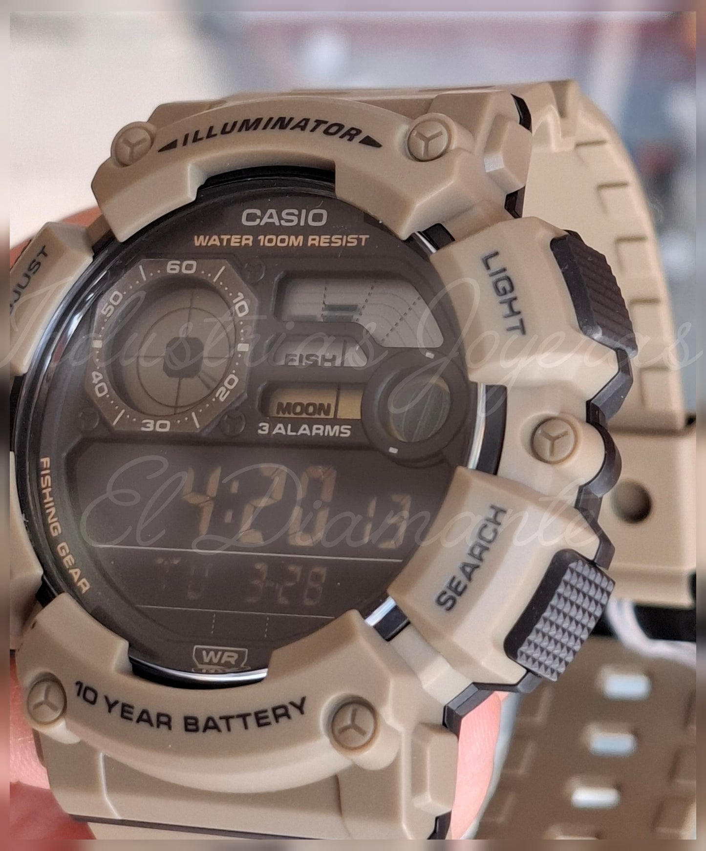 Reloj Casio para hombre. Cod. WS-1500H-5BVDF
