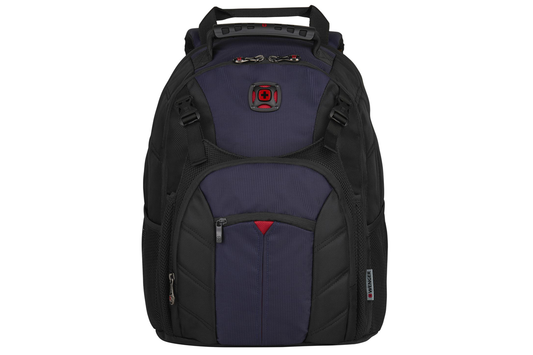 606486 1.00 C/U LAPTOP BKPCK SHERPA 16" NAVY WENGER