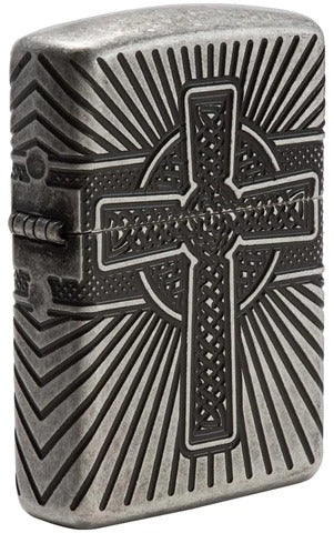 ENCENDEDOR ARMOR CELTIC CROSS ZIPPO ZP29667