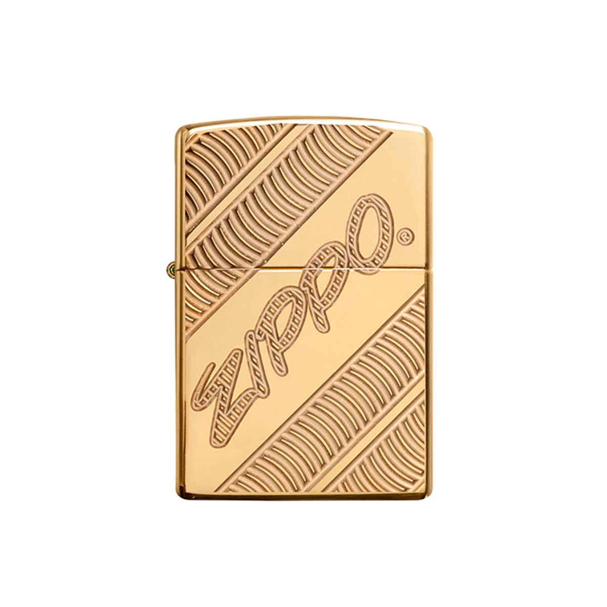 ENCENDEDOR COILED BRASS POLISH ZIPPO ZP29625