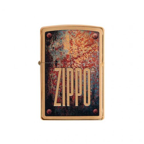 ENCENDEDOR RUSTY PLATE DESIGN ZIPPO ZP29879