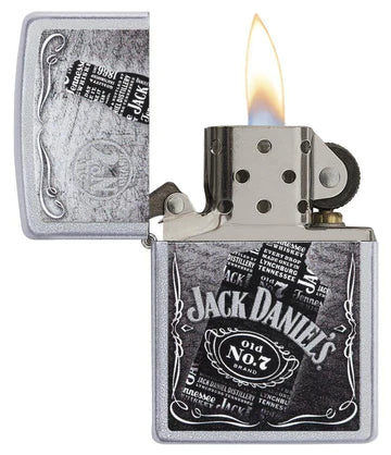 ENCENDEDOR SATIN CHR JACK DANIEL'S ZIPPO ZP29285