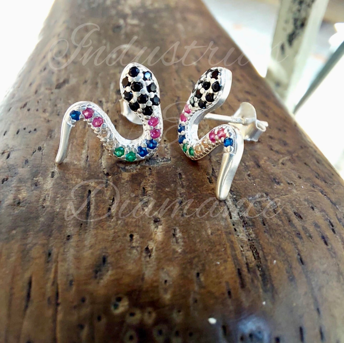 Aretes Serpiente