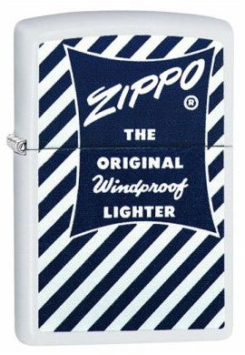 ENCENDEDOR BLUE & WHITE 1958-59 ZIPPO ZP29413