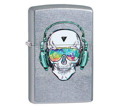 ENCENDEDOR SKULL HEADPHONE DESIGN ZIPPO ZP29855