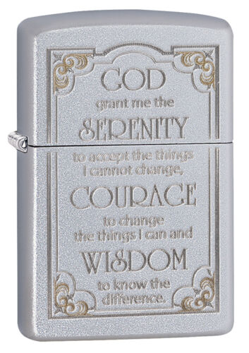 ENCENDEDOR SERENITY PRAYER ZIPPO ZP28458