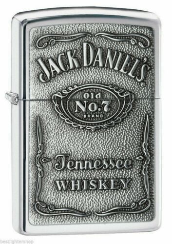 ENCENDEDOR HP CHROME JACK DANIEL'S ZIPPO 250JD.427