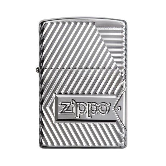 ENCENDEDOR BOLTS ANTIQUE SILVER ZIPPO ZP29672