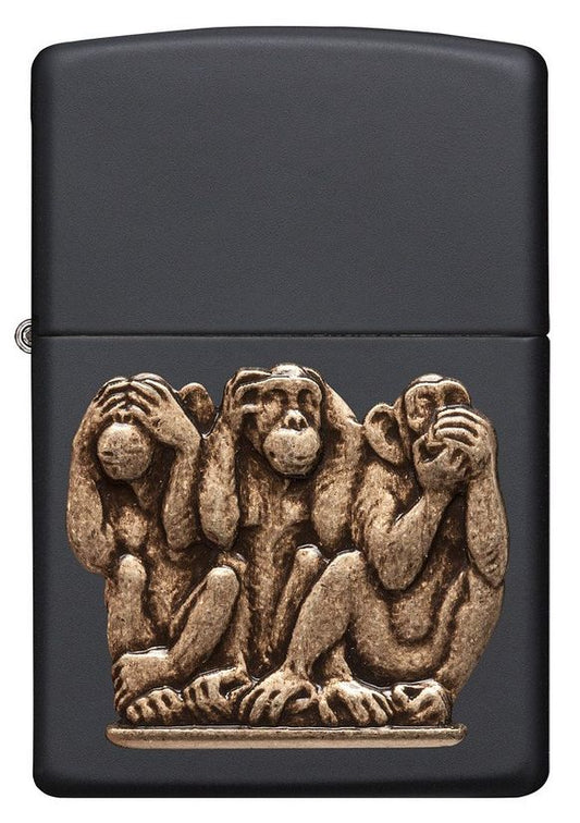 ENCENDEDOR THREE MONKEYS ZIPPO ZP29409